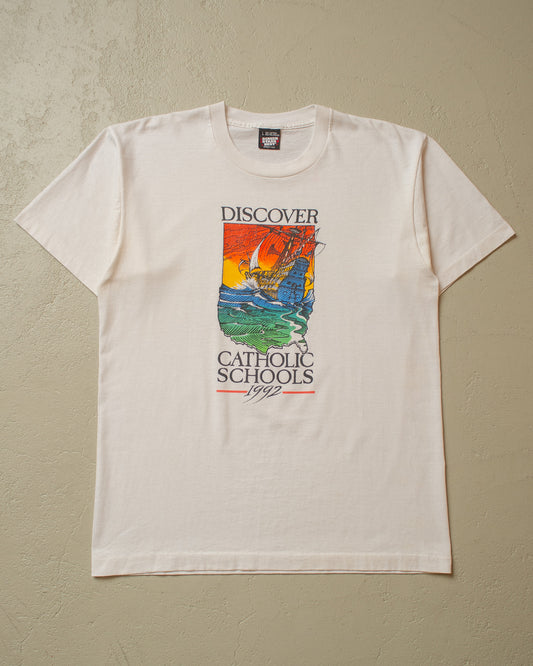 1995 Discover T-shirt white - M/L