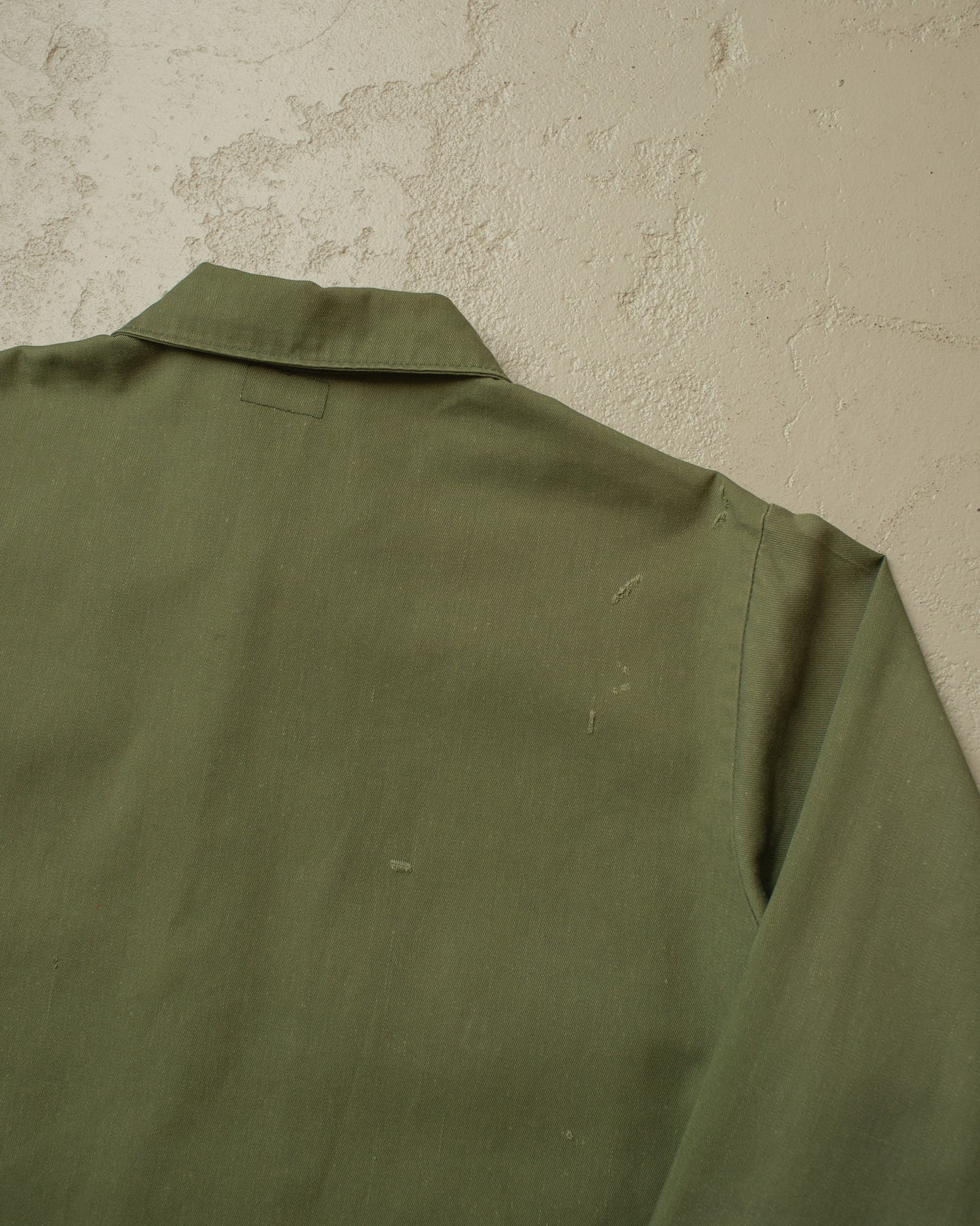 1970s/80s US Army OG-107 Shirt green - L/XL