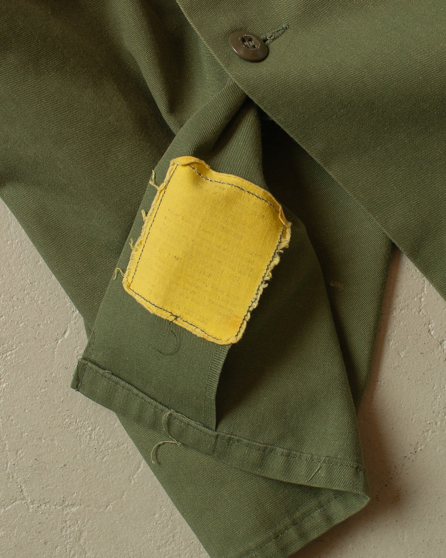1970s/80s US Army OG-107 Shirt green - L/XL
