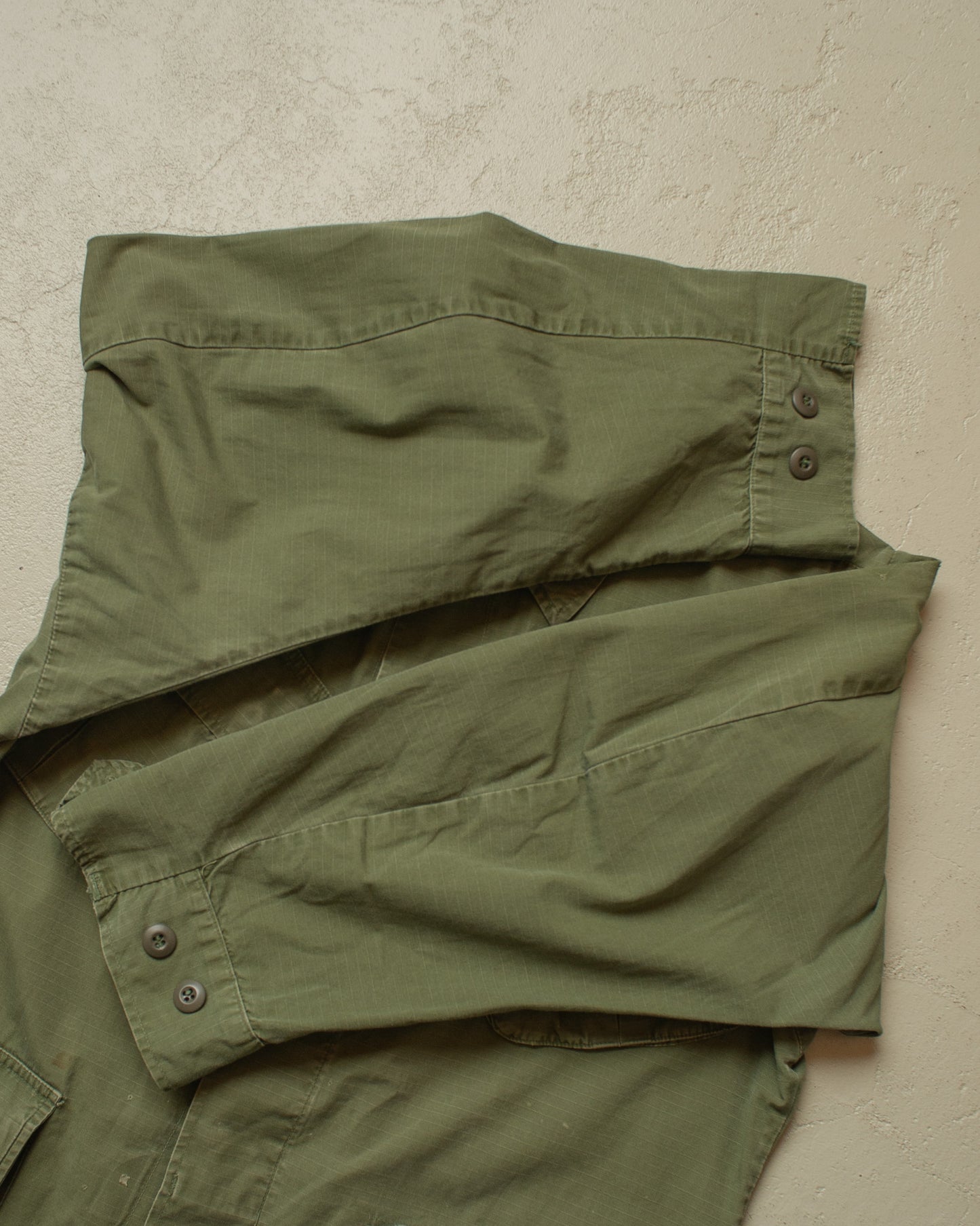 1960s US Army OG-107 Jungle Jacket green - M/L