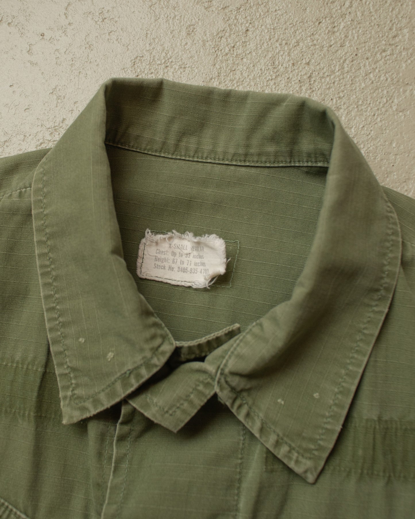 1969 US Army OG-107 Jungle Jacket green - S