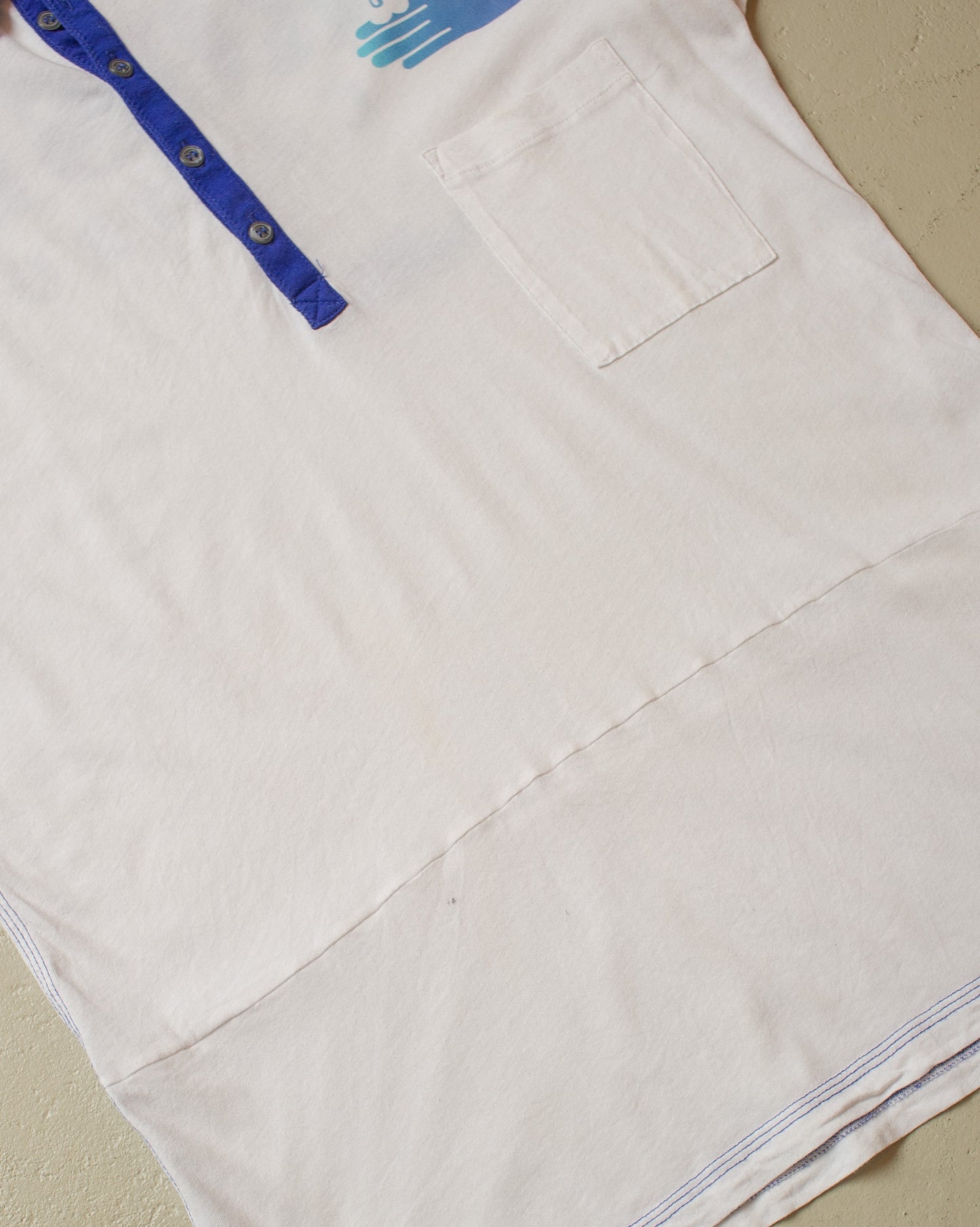 2000s Diesel Alchemic Erosion Polo white - M