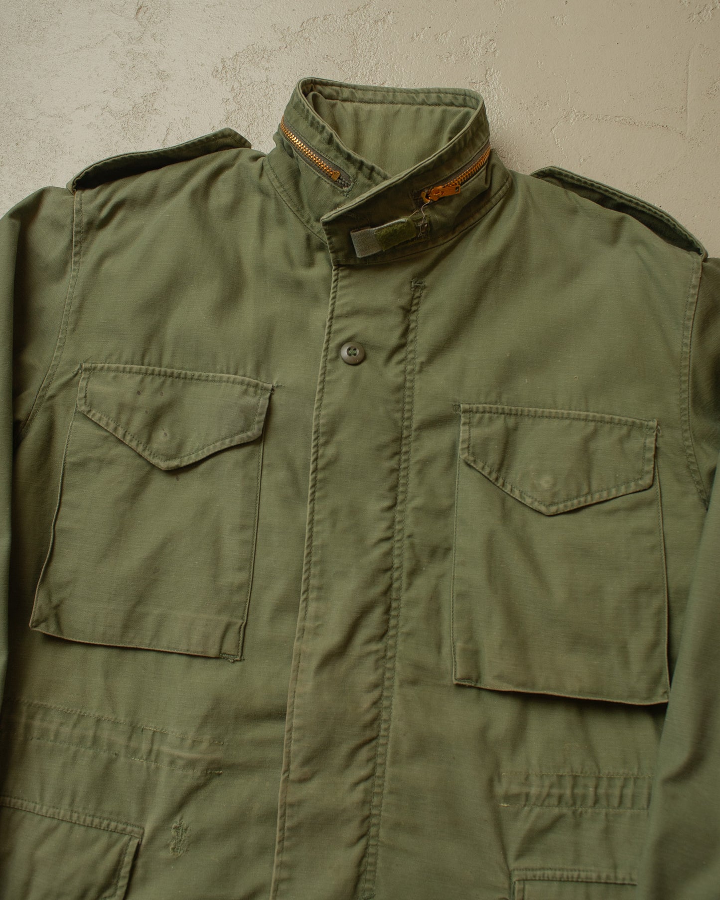 1970s US Army M65 Field Jacket green - M/L