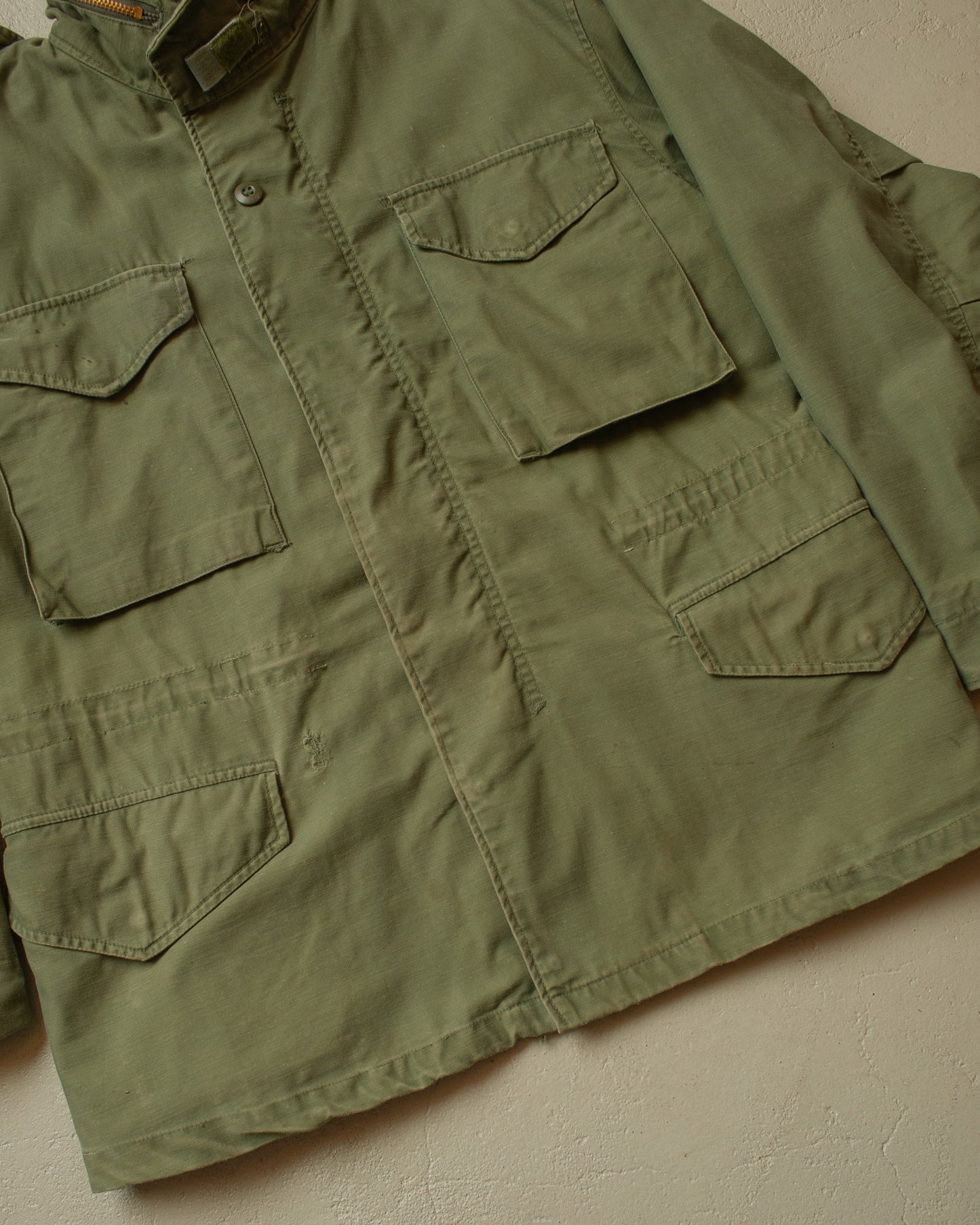 1970s US Army M65 Field Jacket green - M/L