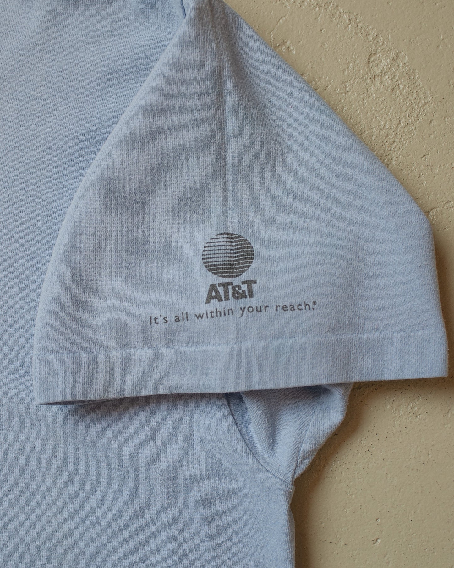 1990s AT&T "Help is..." Promo T-shirt blue - XL