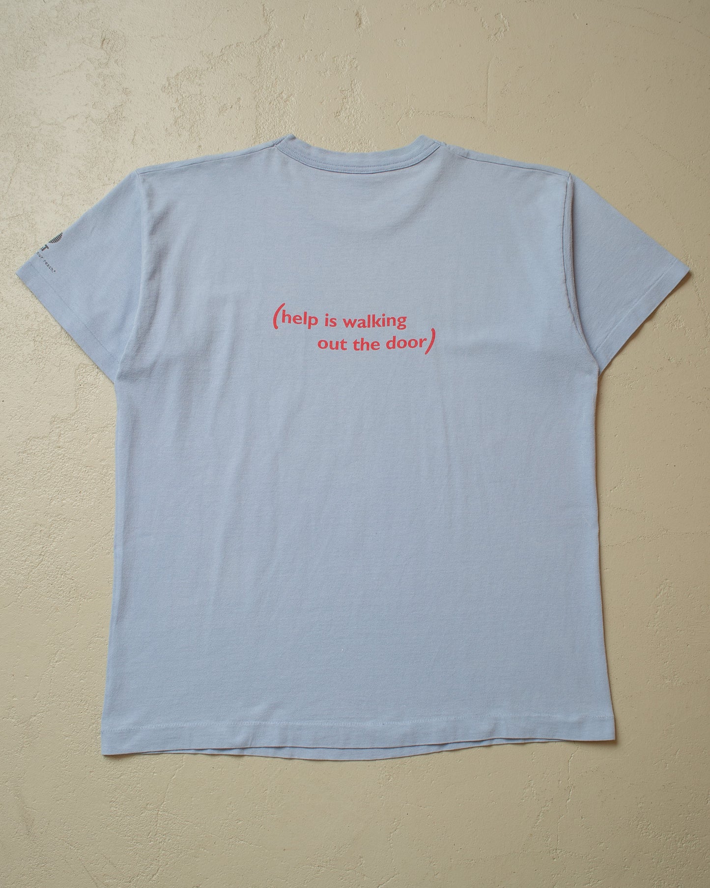 1990s AT&T "Help is..." Promo T-shirt blue - XL