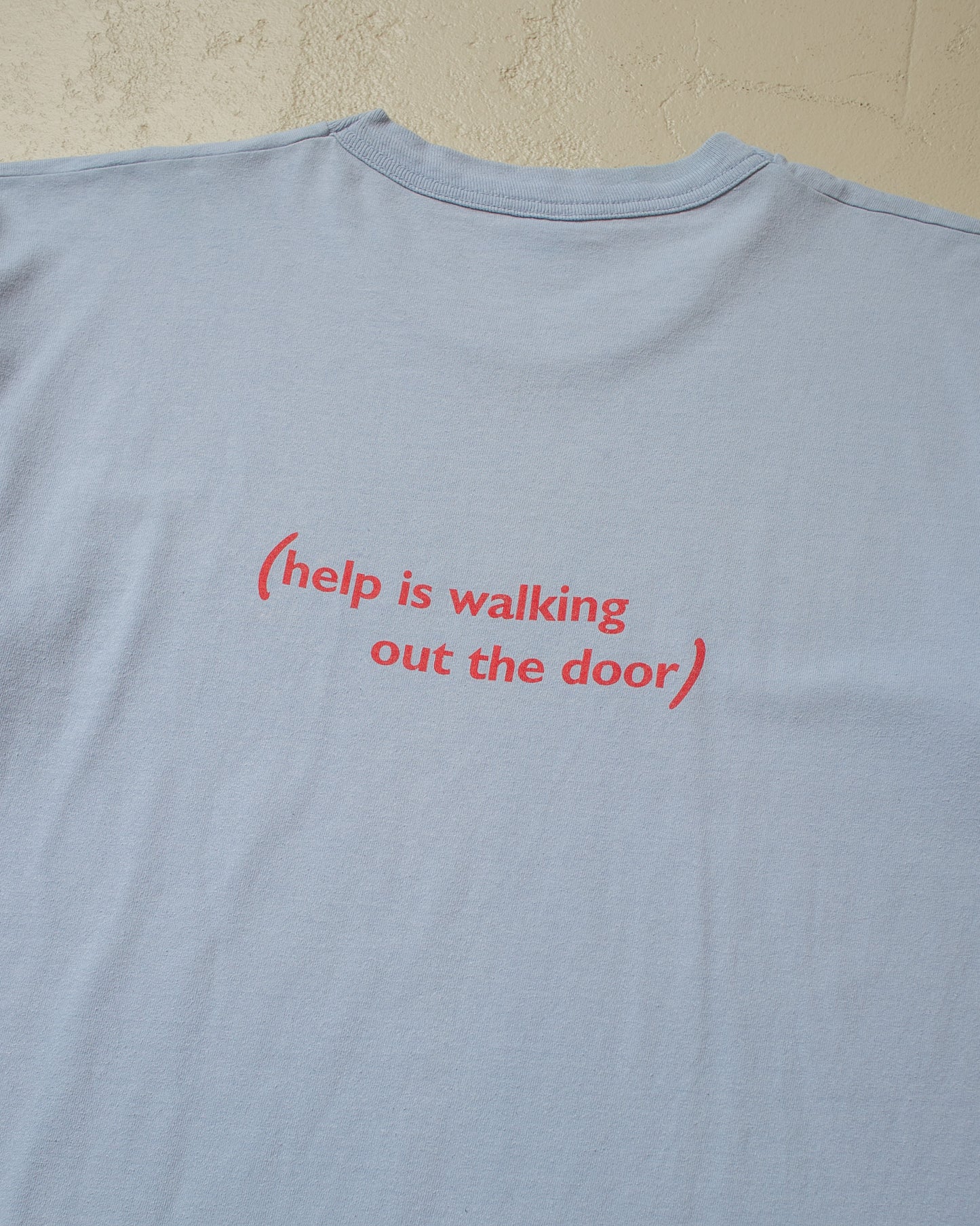 1990s AT&T "Help is..." Promo T-shirt blue - XL