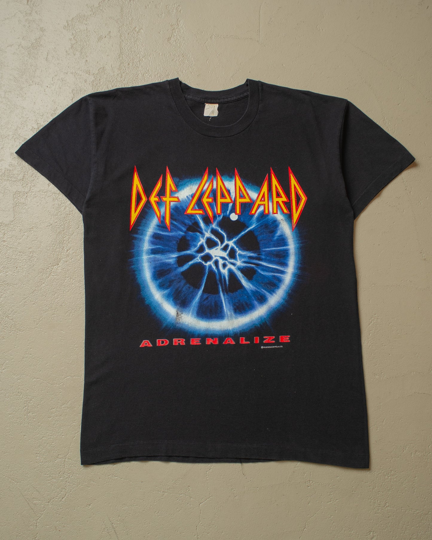 1992 Def Leppard "Adrenalize" Tour T-shirt black - L