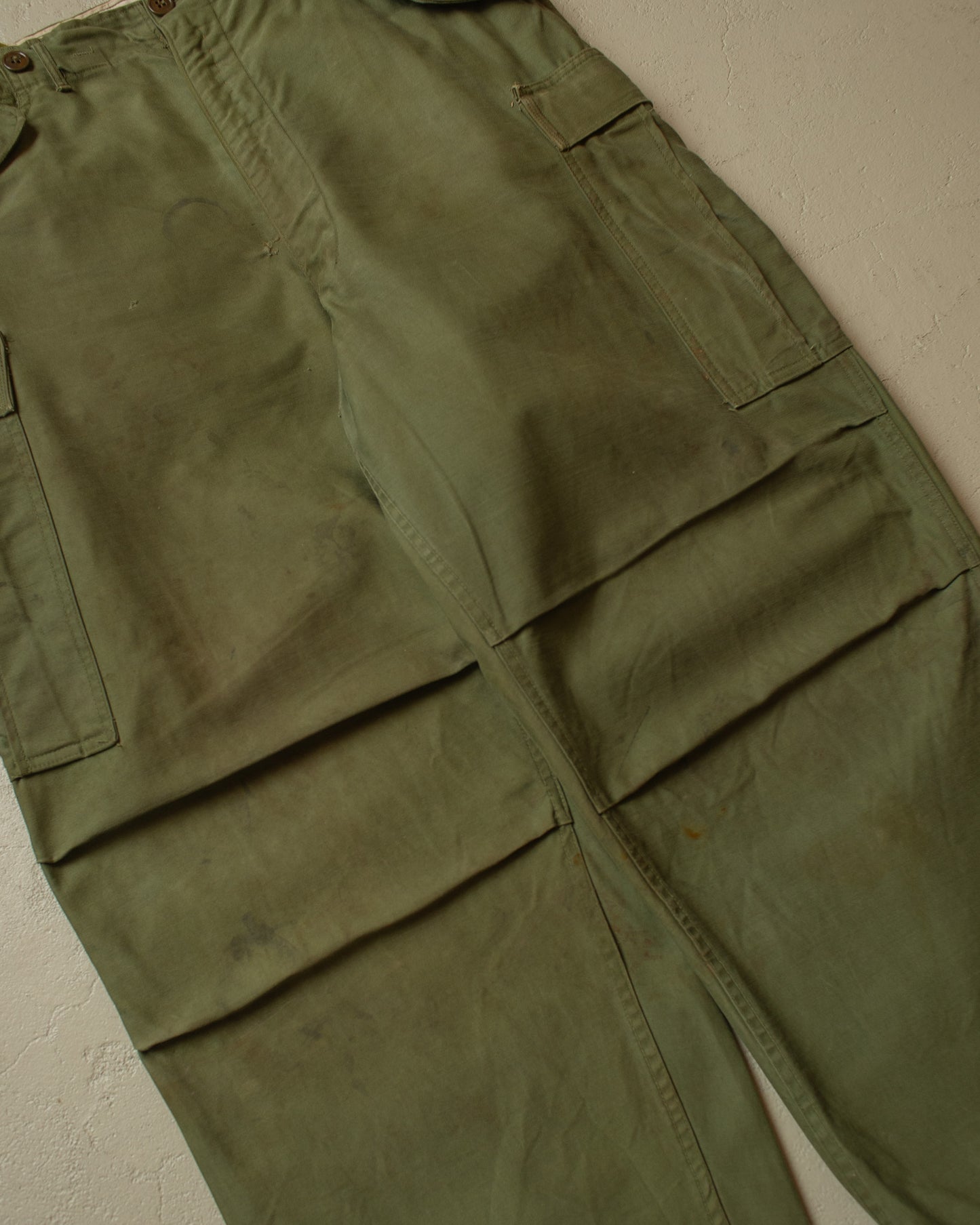 1950s US Army M51 Field Pants green - W34 L29,5