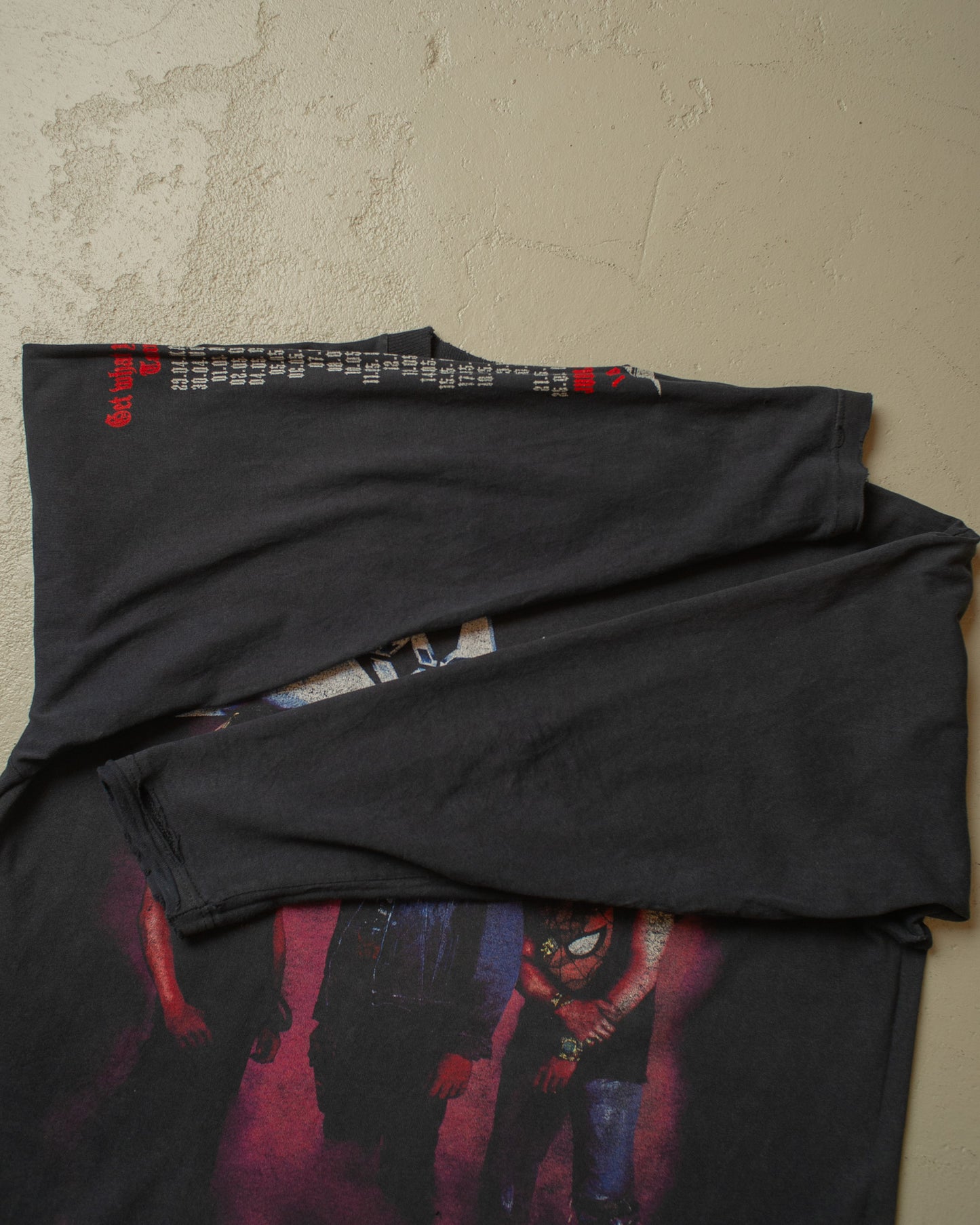 1994 distressed Sodom "Aber bitte mit Sahne" Tour Longsleeve black - XL