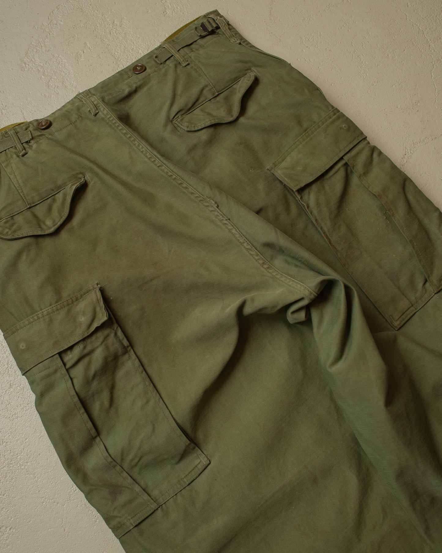 1950s US Army M51 Field Pants green - W34 L29,5