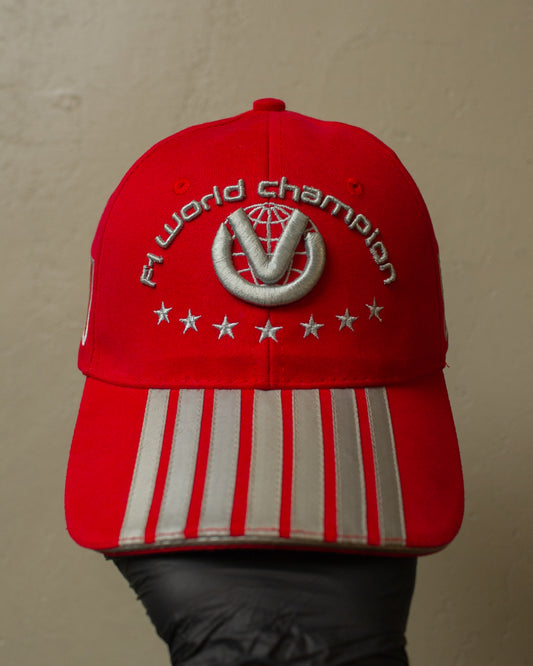 2000s Michael Schumacher F1 World Champion Strapback red