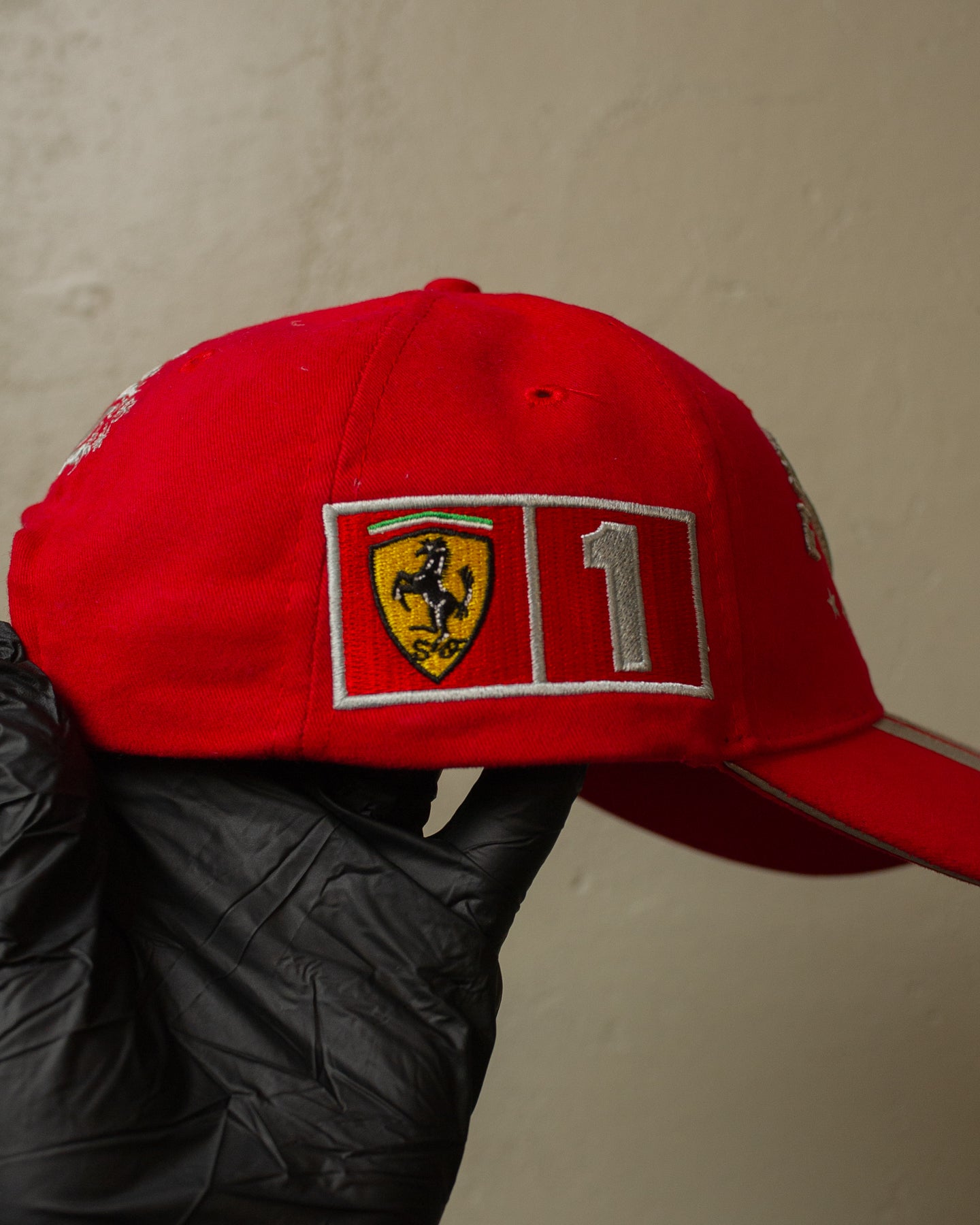 2000s Michael Schumacher F1 World Champion Strapback red