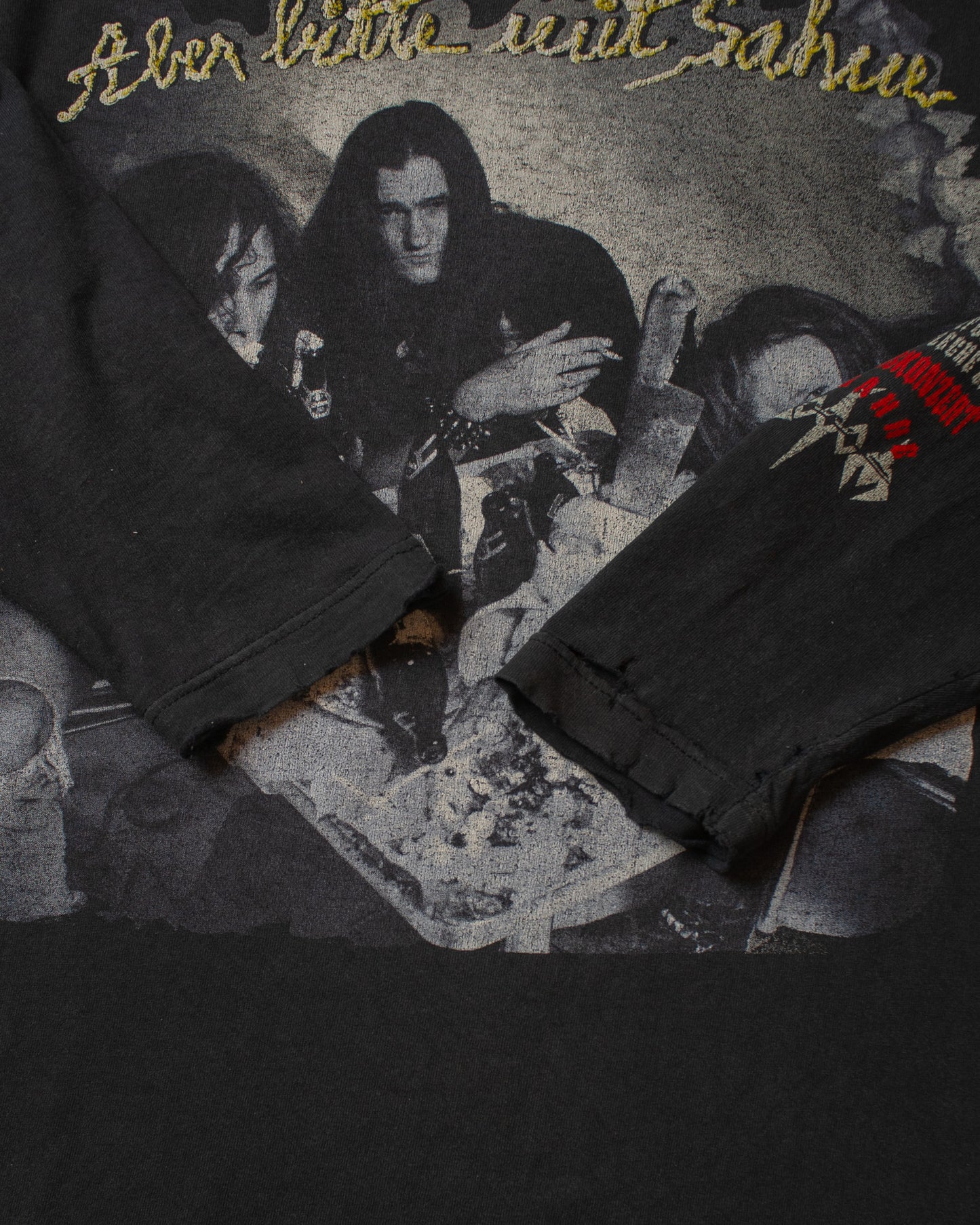 1994 distressed Sodom "Aber bitte mit Sahne" Tour Longsleeve black - XL
