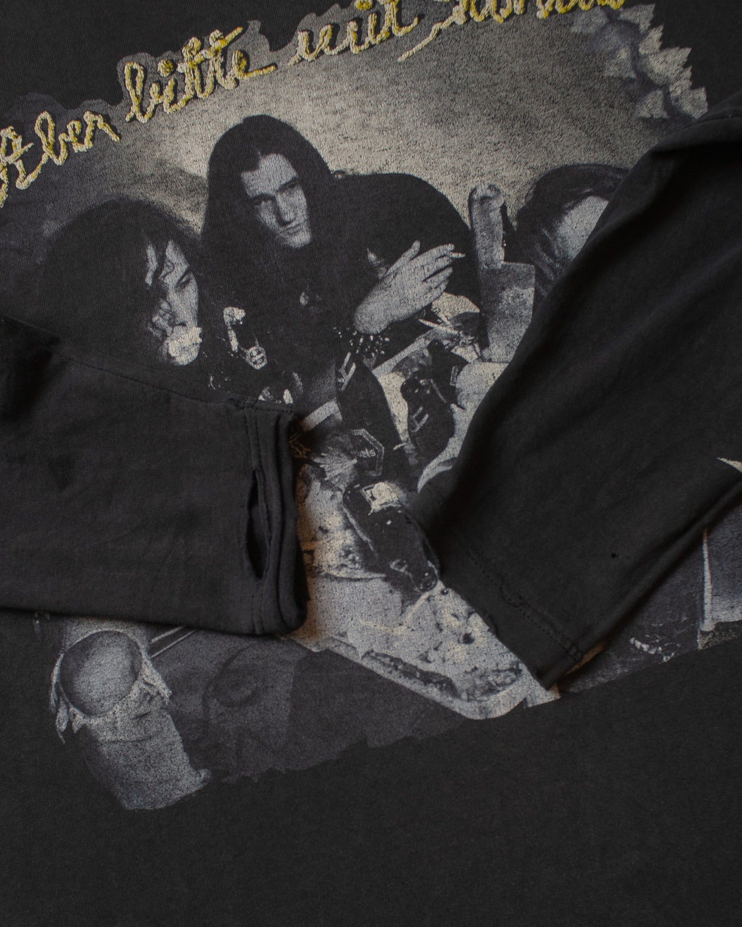 1994 distressed Sodom "Aber bitte mit Sahne" Tour Longsleeve black - XL