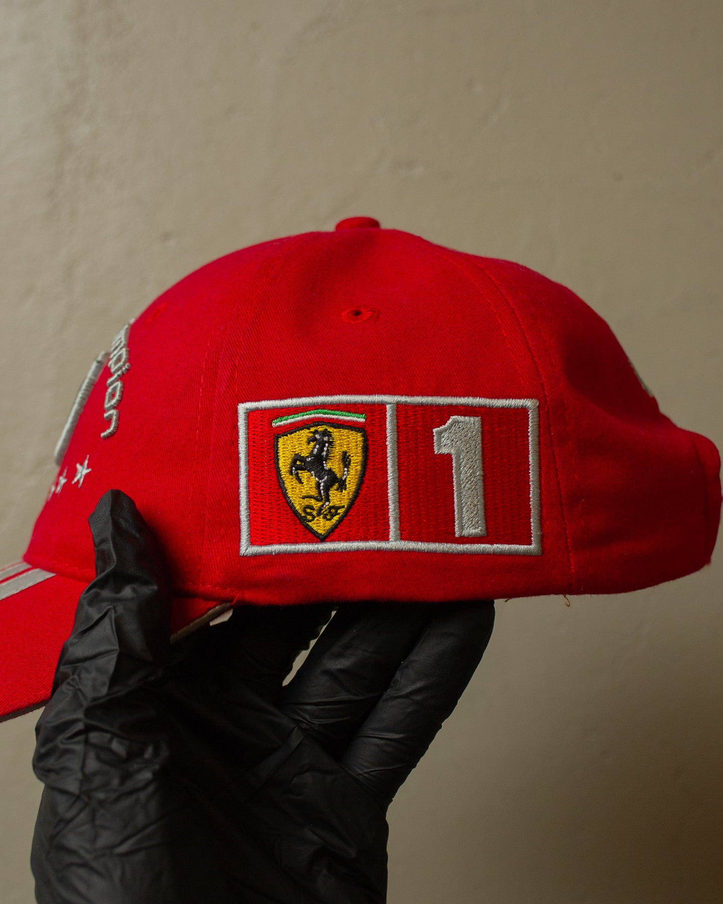 2000s Michael Schumacher F1 World Champion Strapback red