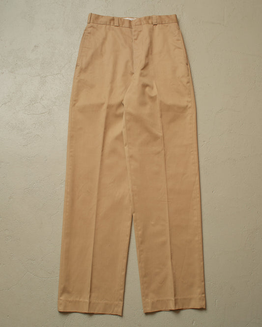 1970s US Army Chino Pants beige - W28 L33