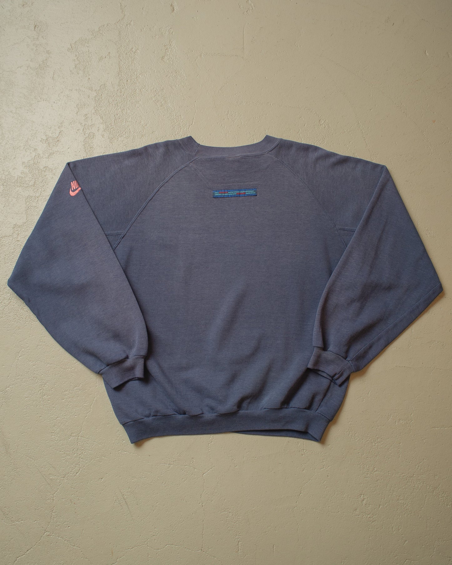1990 Sunfaded Nike Sweatshirt blue - L