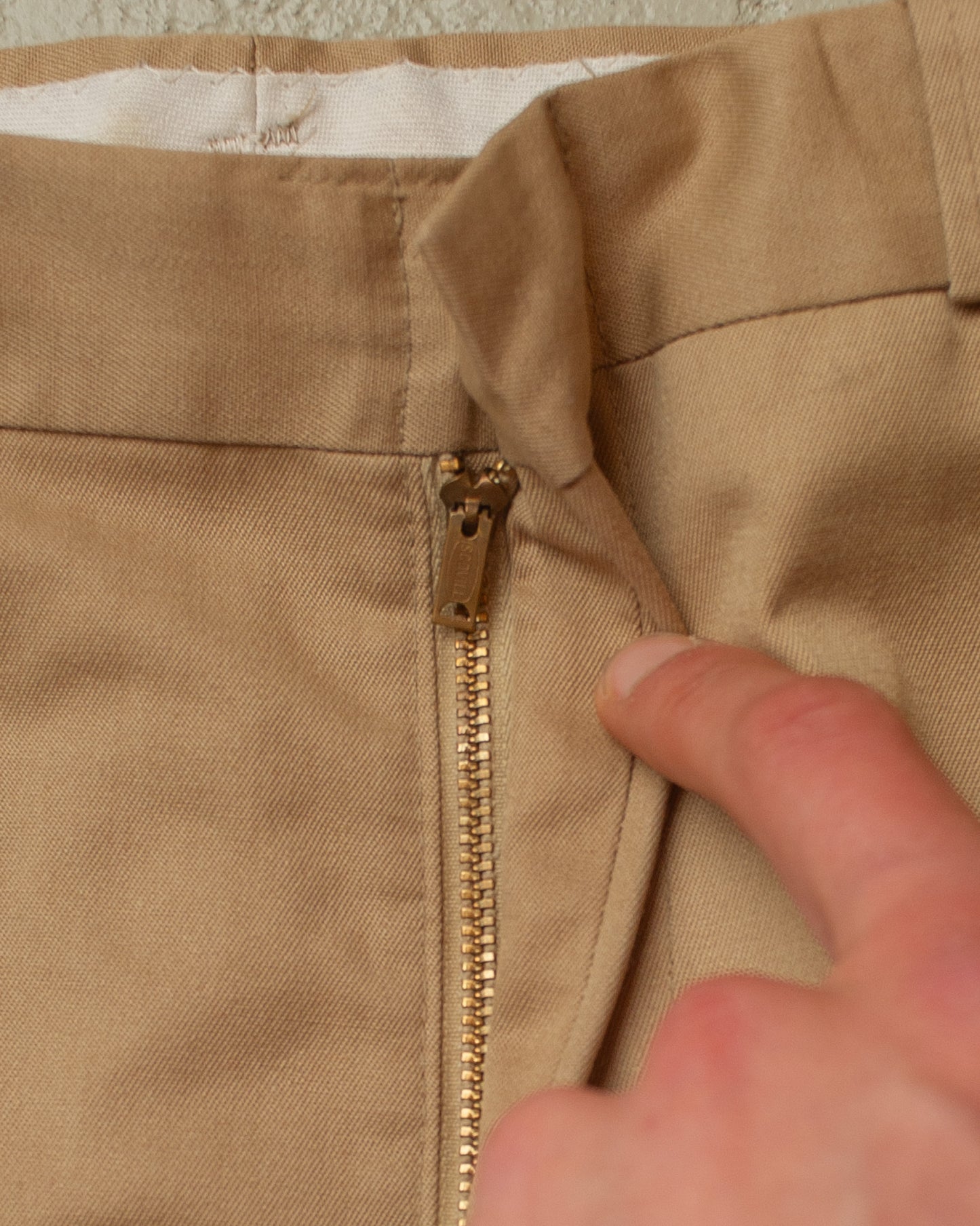 1970s US Army Chino Pants beige - W28 L33
