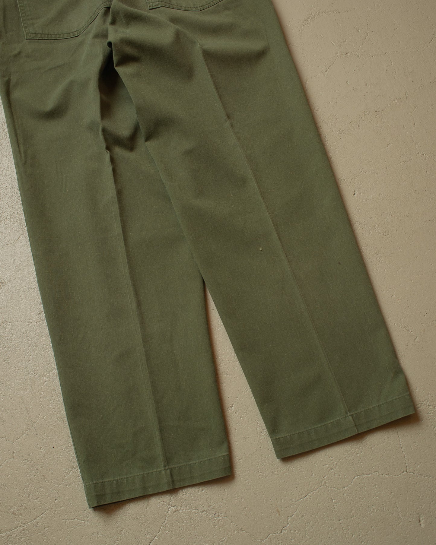1977 US Army OG-107 Fatique Pants green - W30 L28