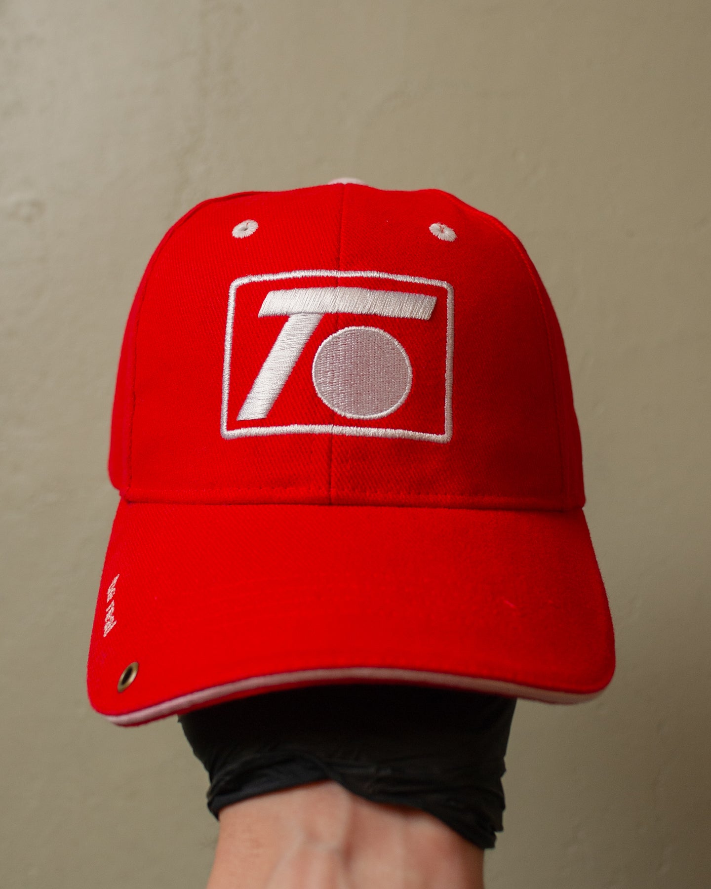 2000s Tennispoint Strapback red