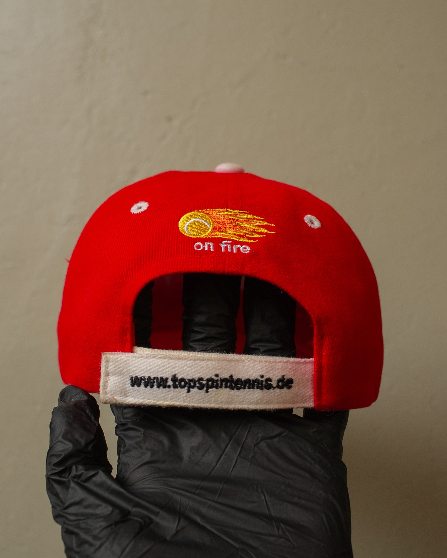 2000s Tennispoint Strapback red