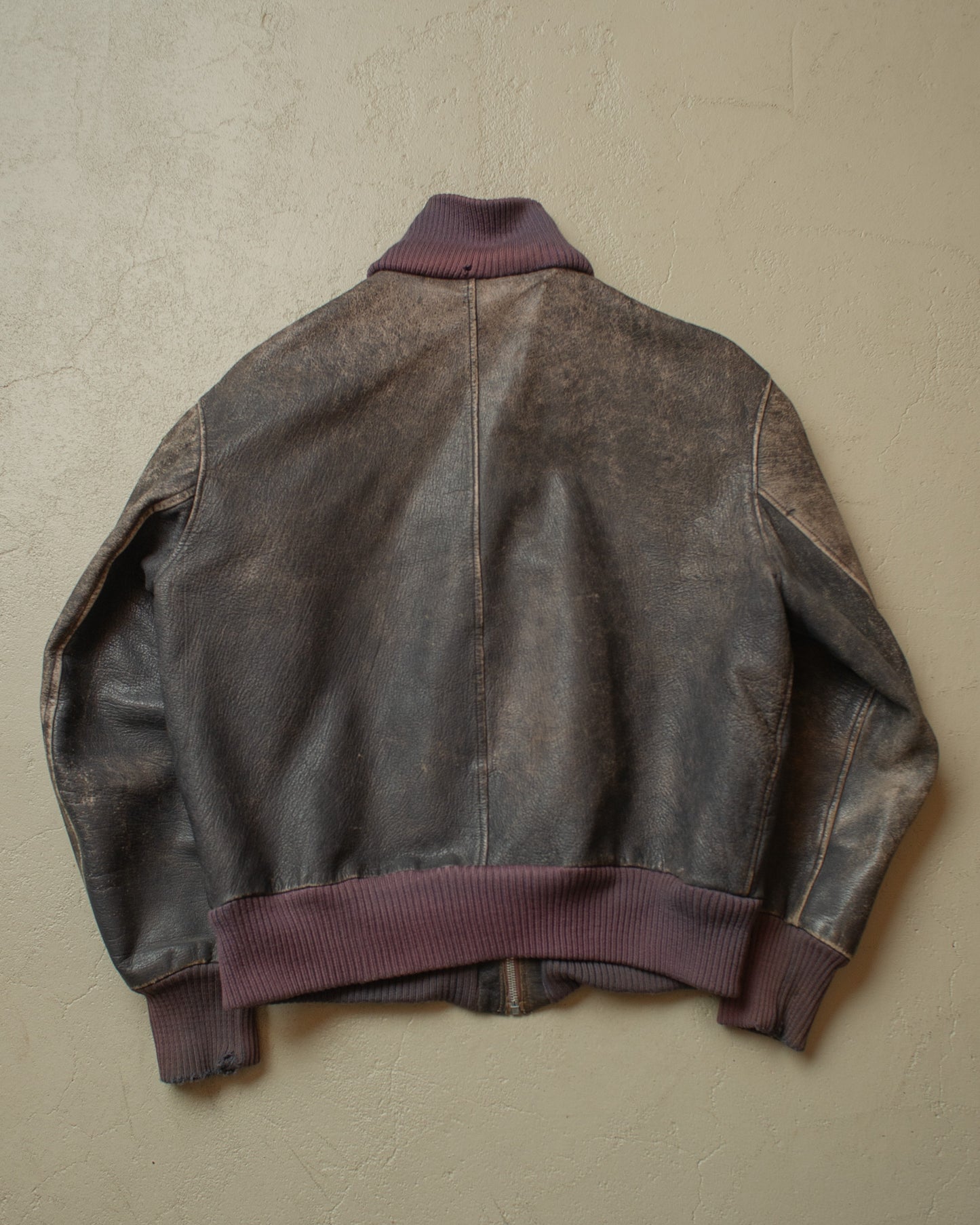 1967 Faded German Bundeswehr Flight Jacket grey/blue - M