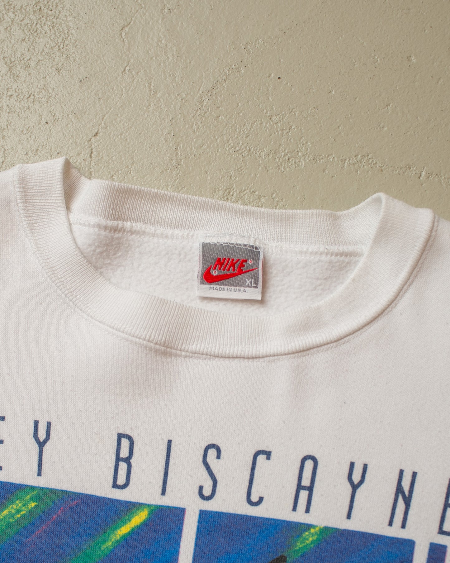 1990 Nike Tennis Tournament (Miami Open) Sweatshirt white - XL