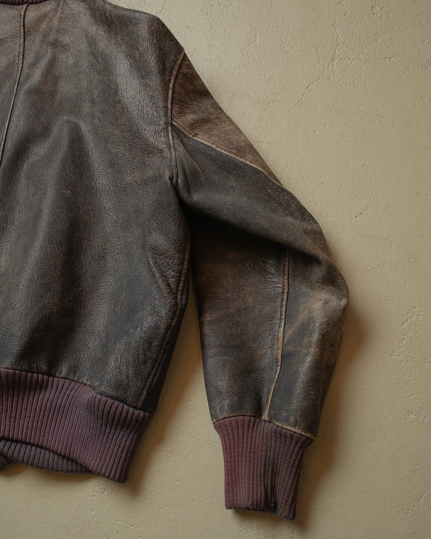 1967 Faded German Bundeswehr Flight Jacket grey/blue - M