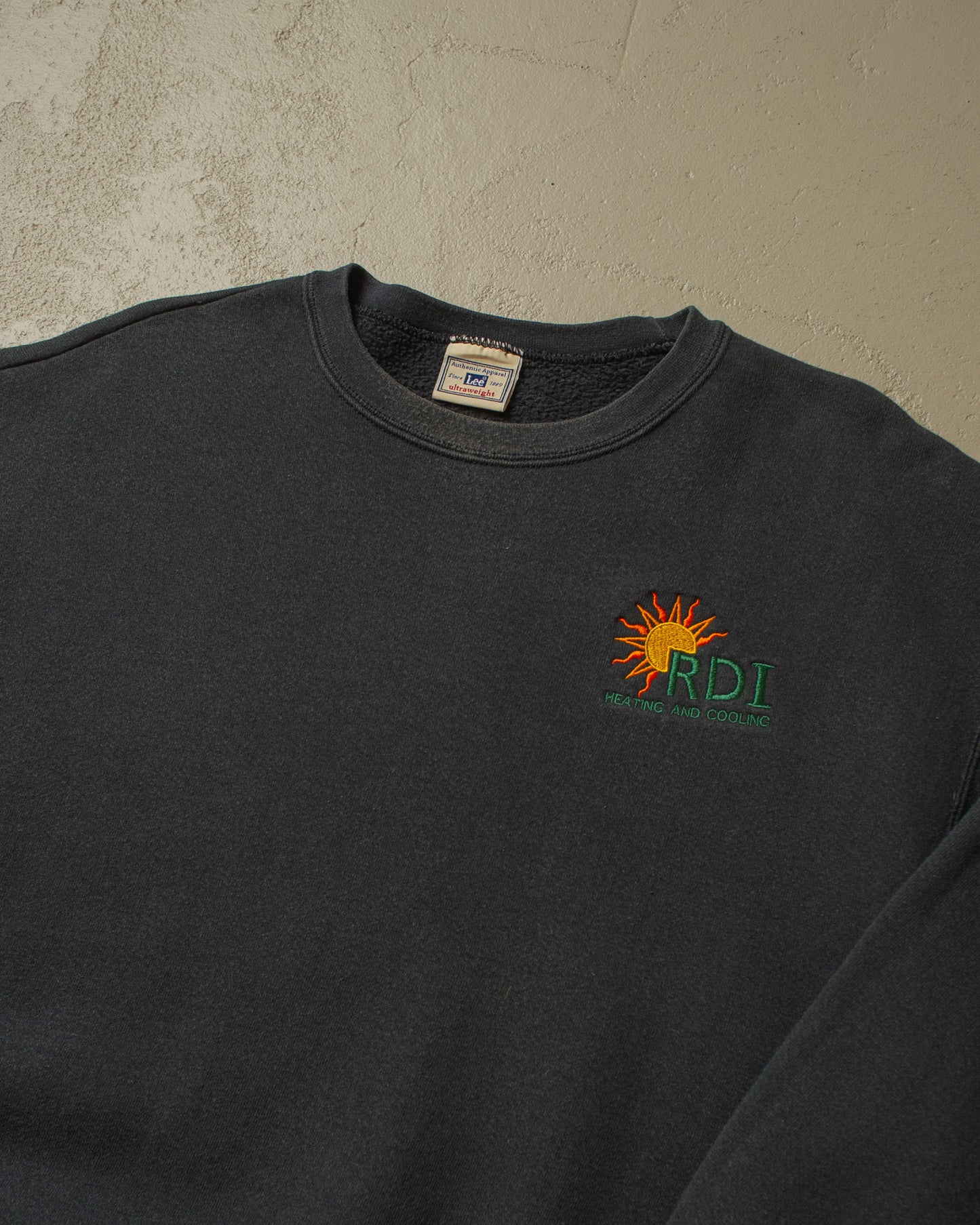 2000s Faded Lee RDI Sweatshirt black - XL