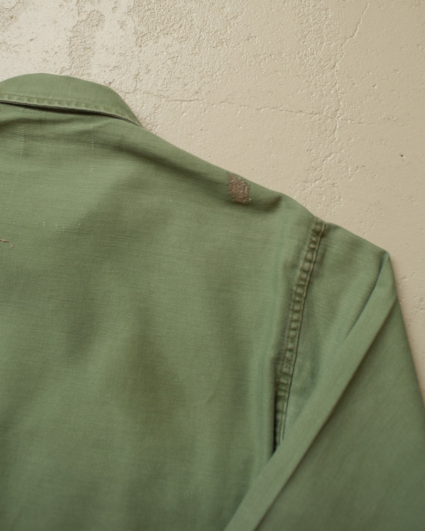 1960s/70s US Army OG-107 Cut Shirt green - S