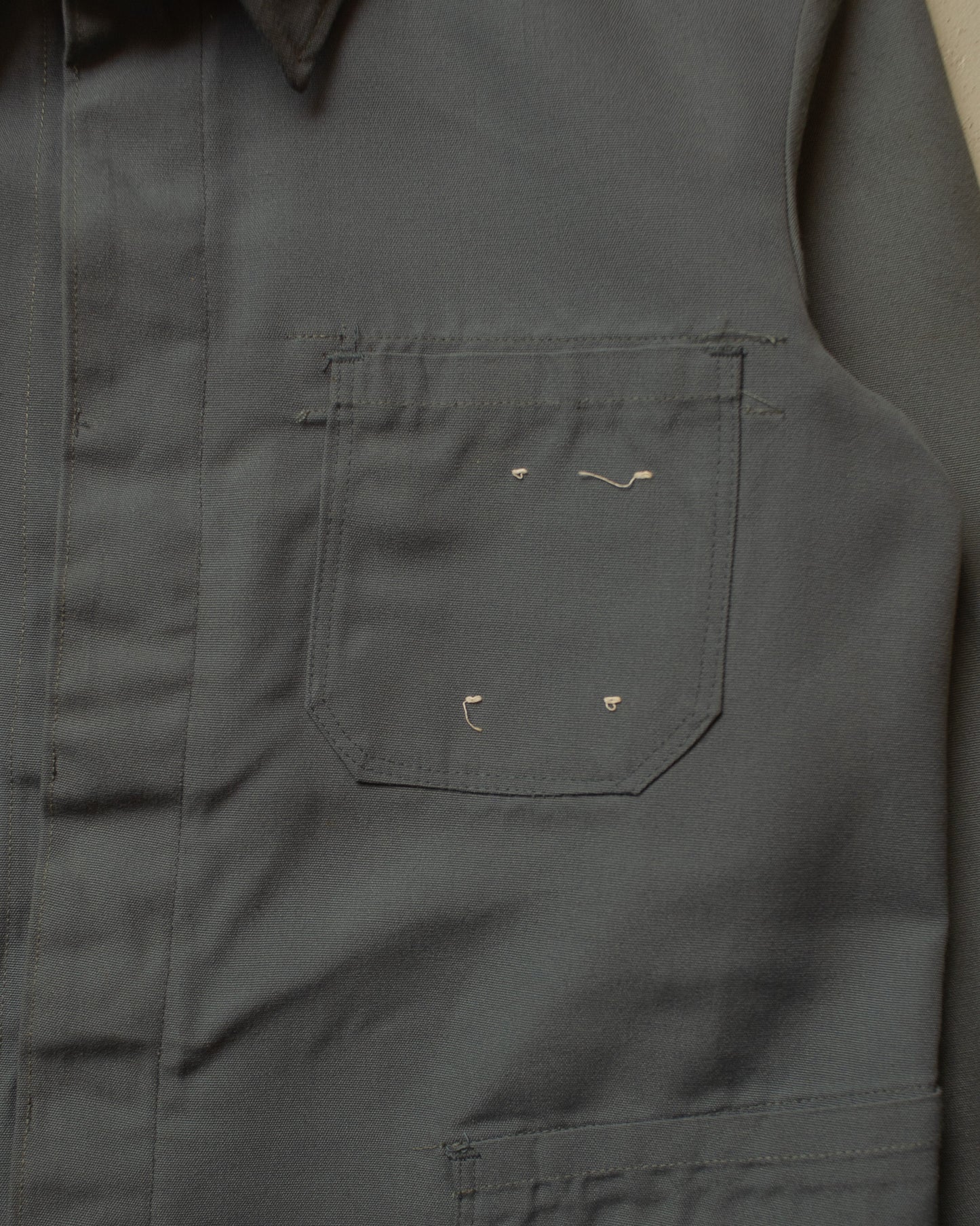 1960s unworn German Workwear Jacket grey - L