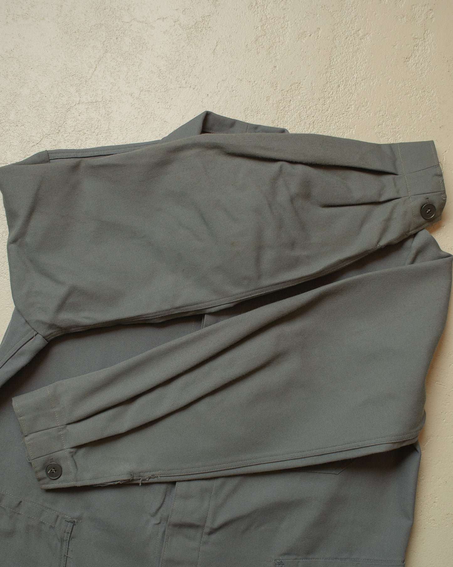 1960s unworn German Workwear Jacket grey - L