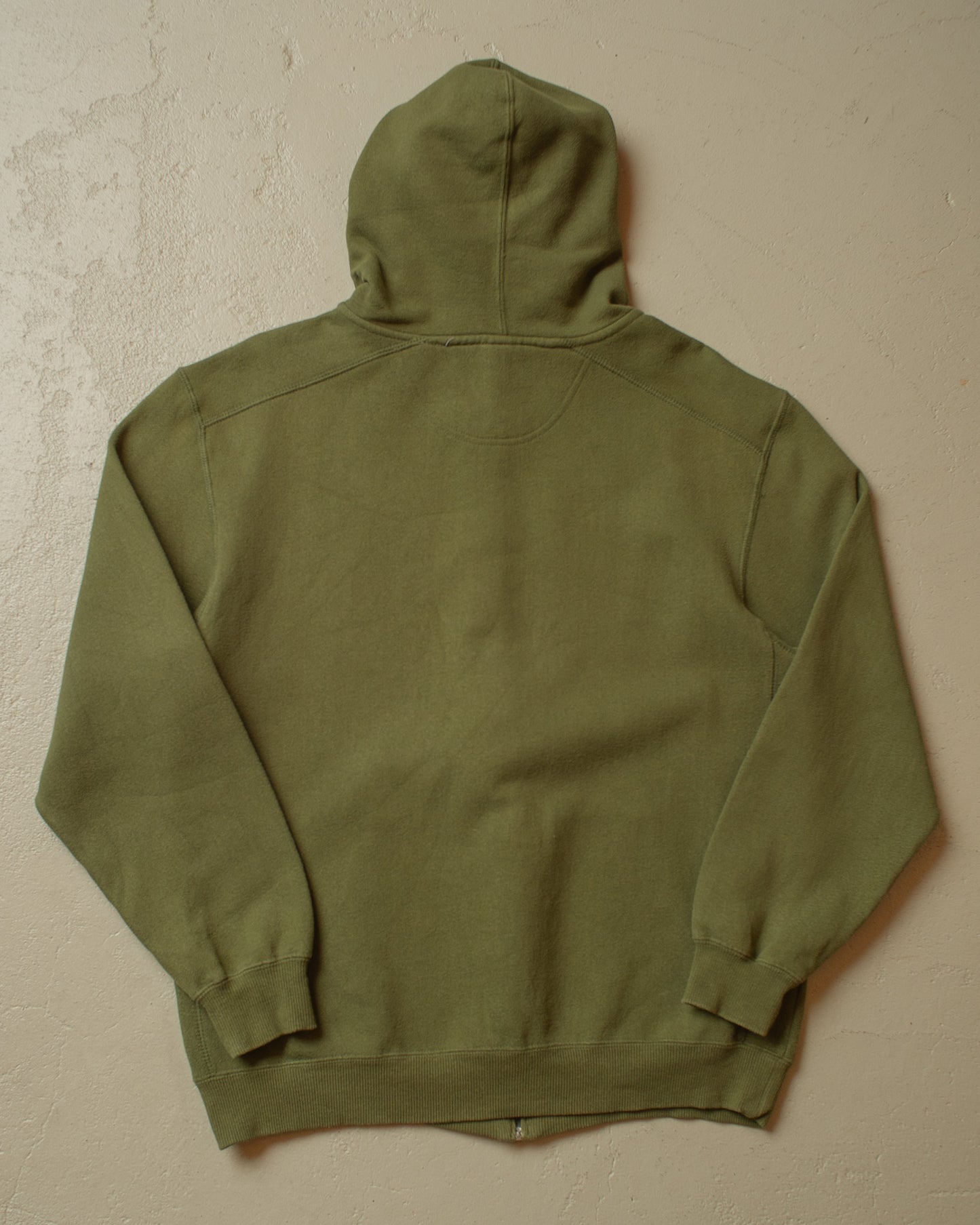 2000s Starter Logo Zip Hoodie khaki - M/L