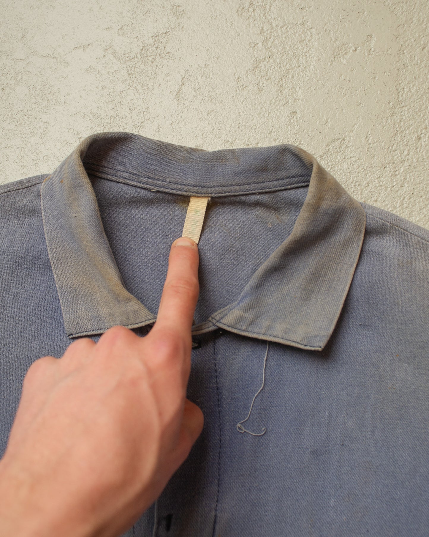 1960s/70s stained East German Workwear Set grey - M