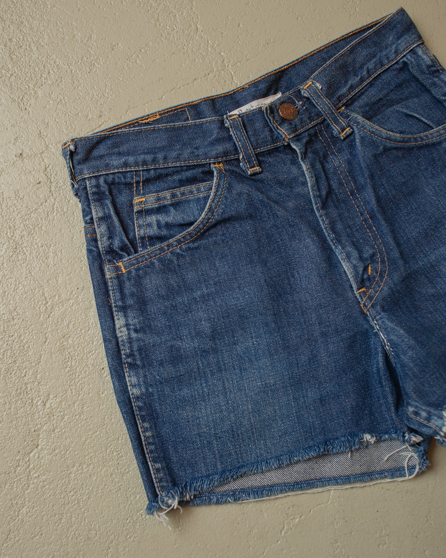 1960s/70s Levi´s Big E Cut off Denim Shorts - W26