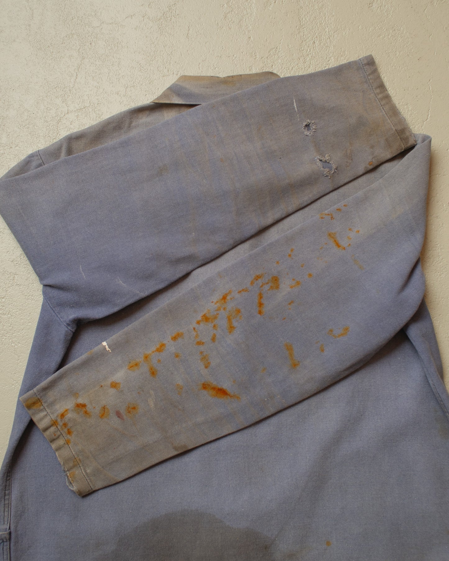 1960s/70s stained East German Workwear Set grey - M