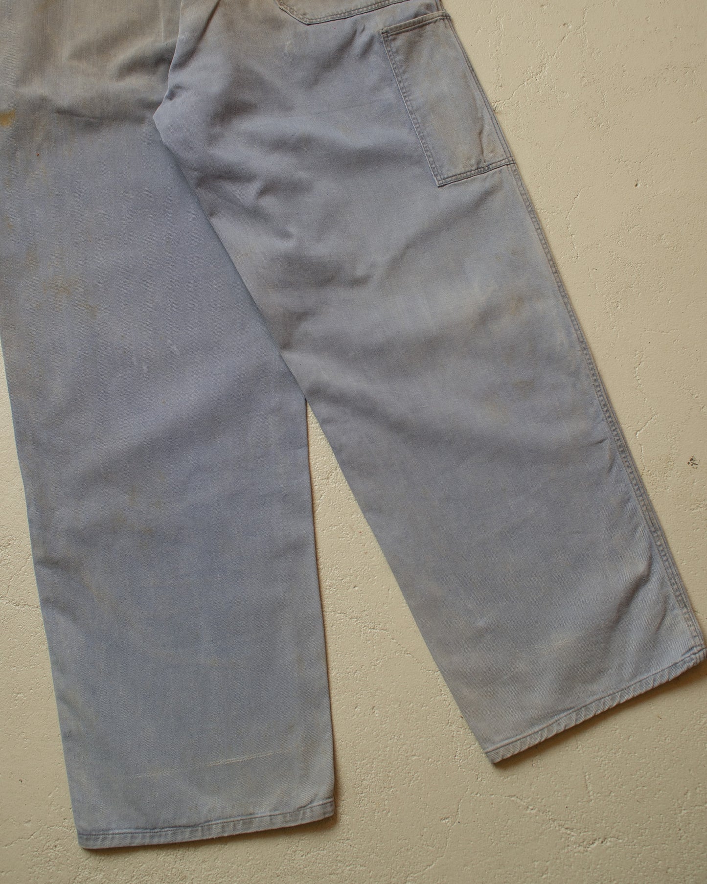 1960s/70s stained East German Workwear Set grey - M