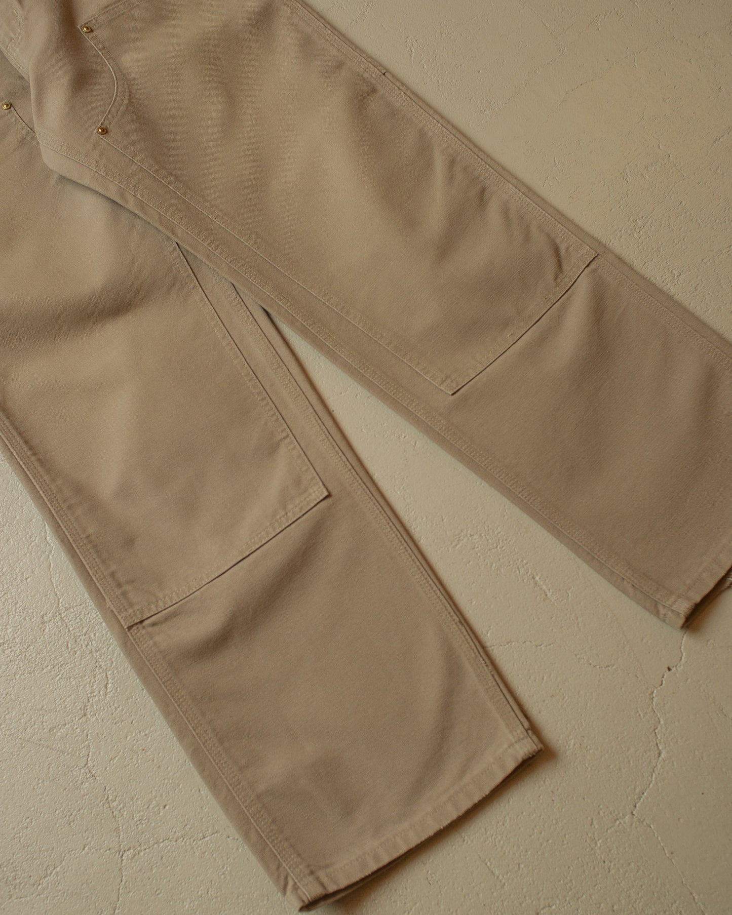 1990s Carhartt Double Knee Workwear Pants grey - W34 L32