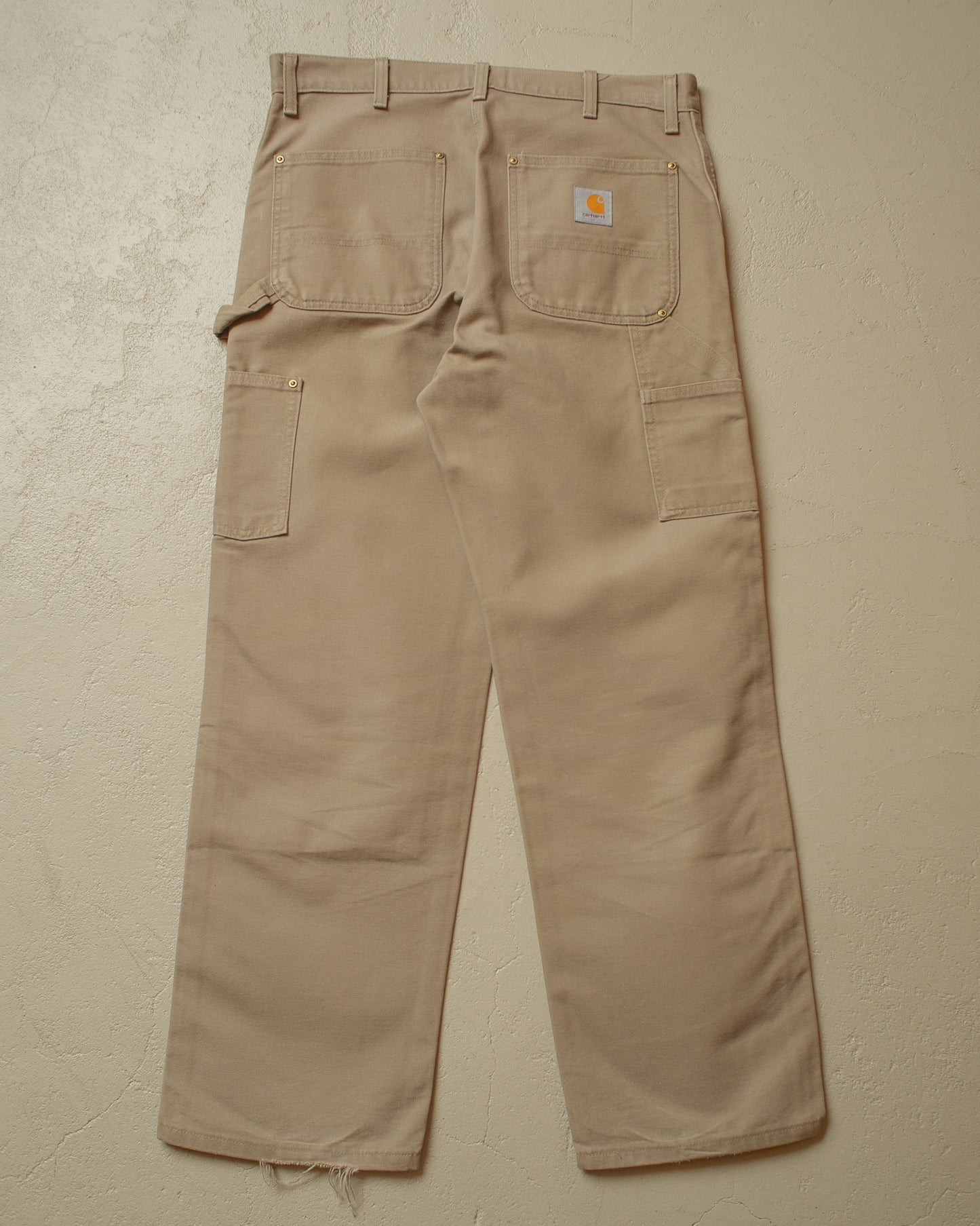 1990s Carhartt Double Knee Workwear Pants grey - W34 L32