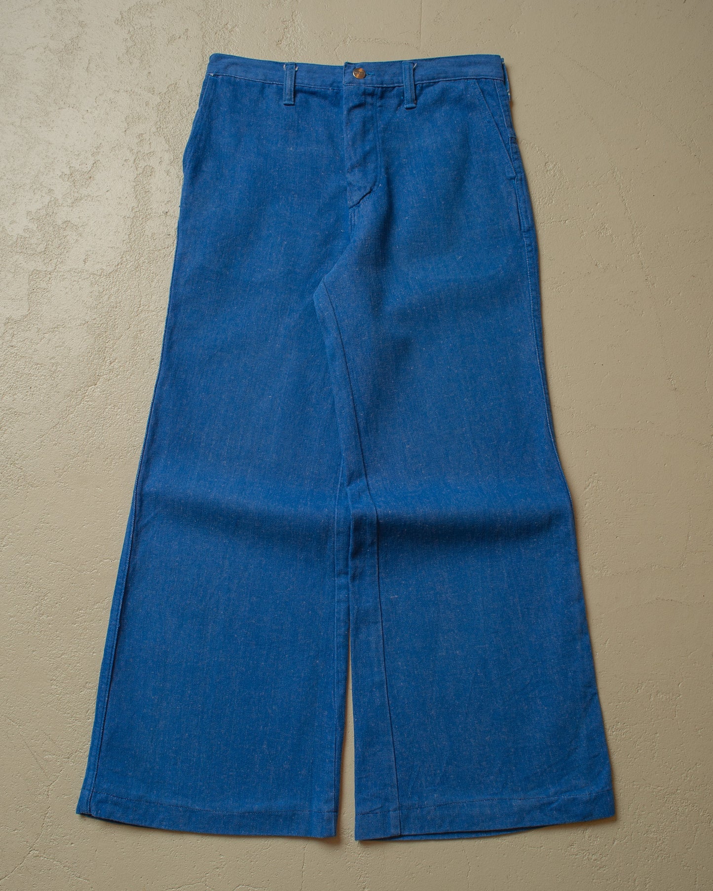 1960s/70s Blue Bell Wrangler Bellbottom Jeans blue - W31 L30