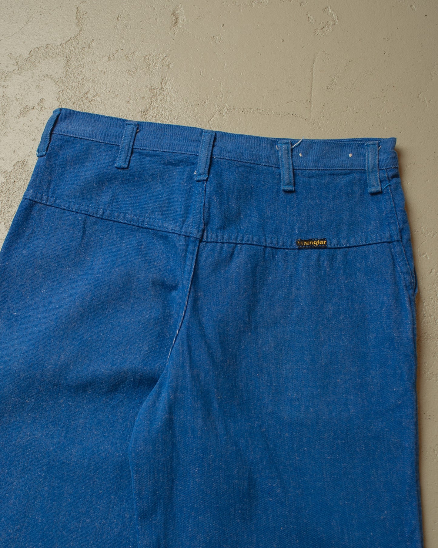 1960s/70s Blue Bell Wrangler Bellbottom Jeans blue - W31 L30