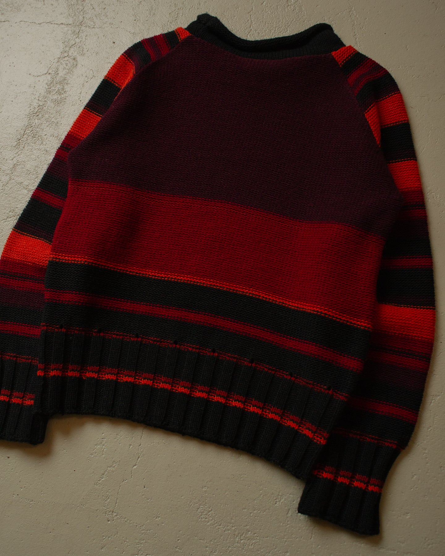 90s Womens striped Knit Sweater multi - S