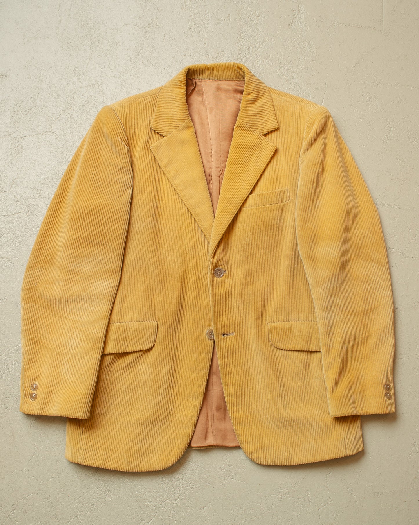 1950s/60s Silverstone Corduroy Sports Jacket beige - S