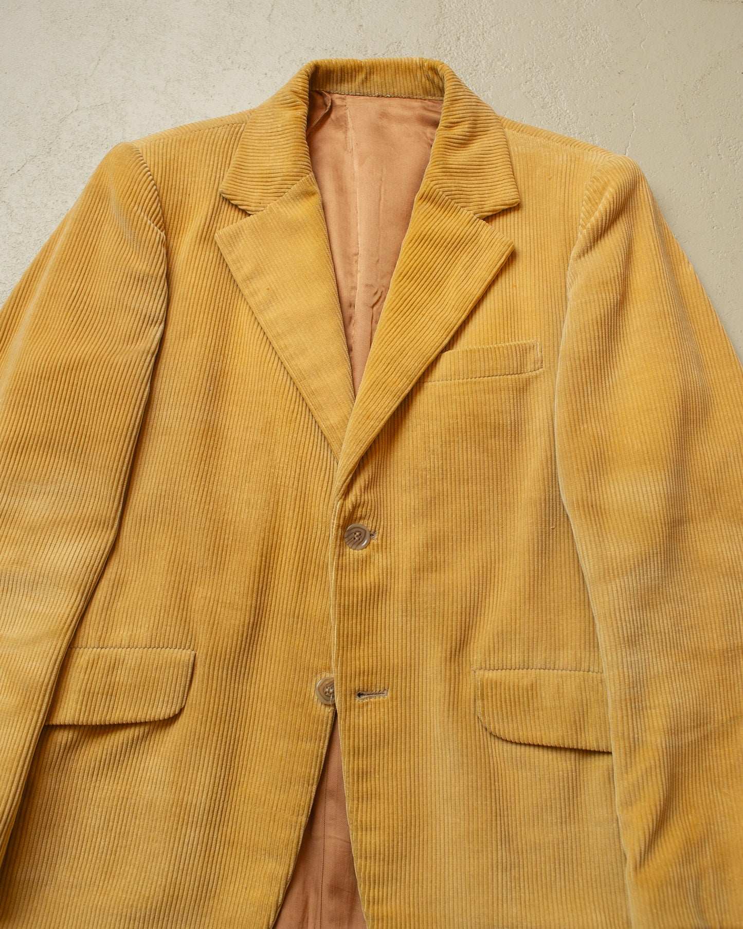 1950s/60s Silverstone Corduroy Sports Jacket beige - S