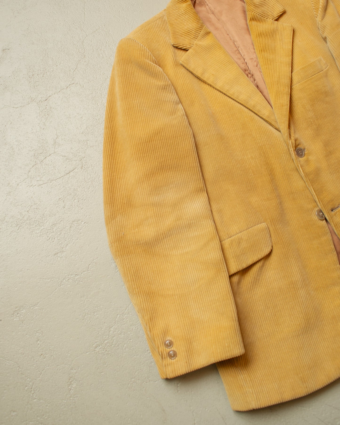 1950s/60s Silverstone Corduroy Sports Jacket beige - S