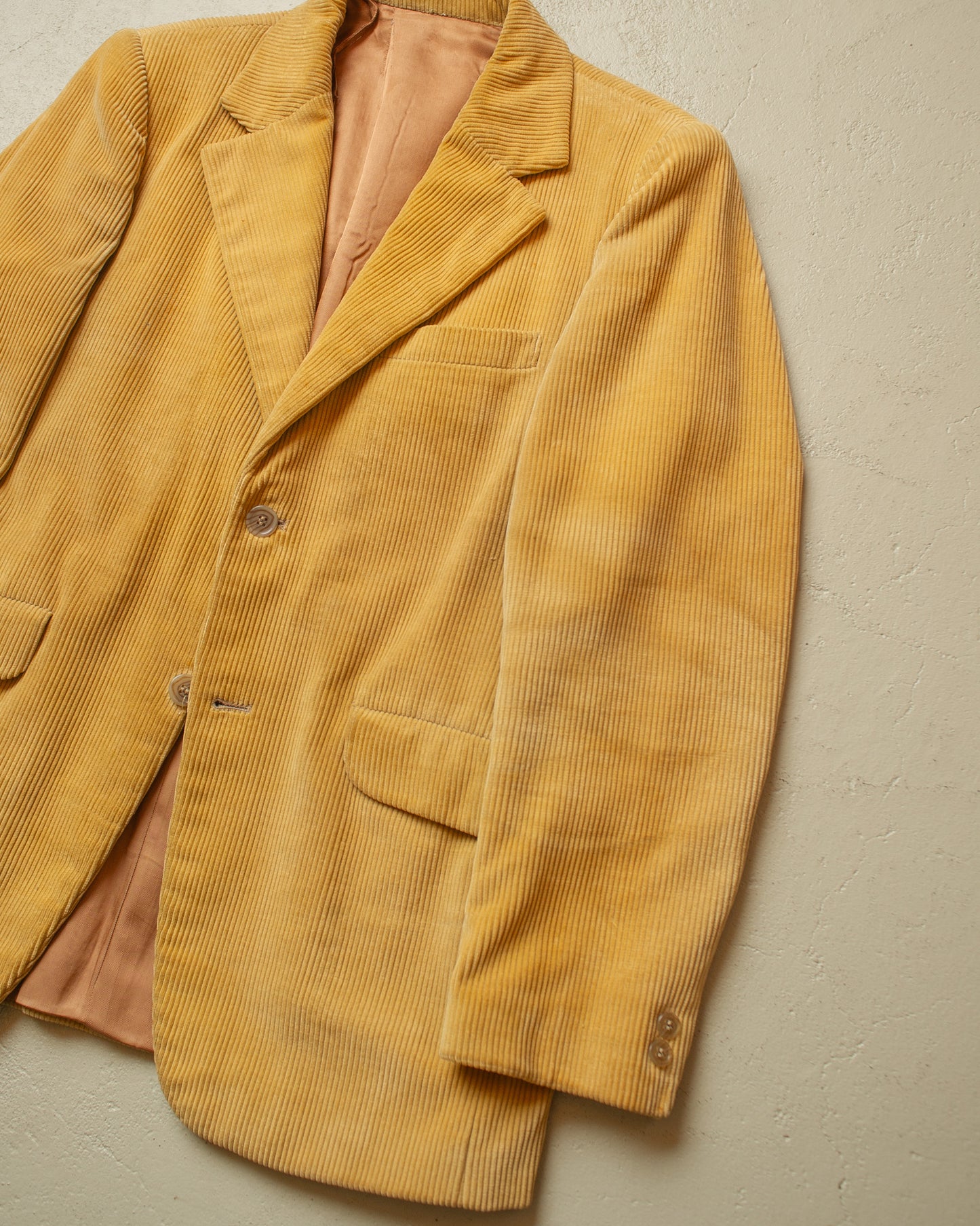 1950s/60s Silverstone Corduroy Sports Jacket beige - S