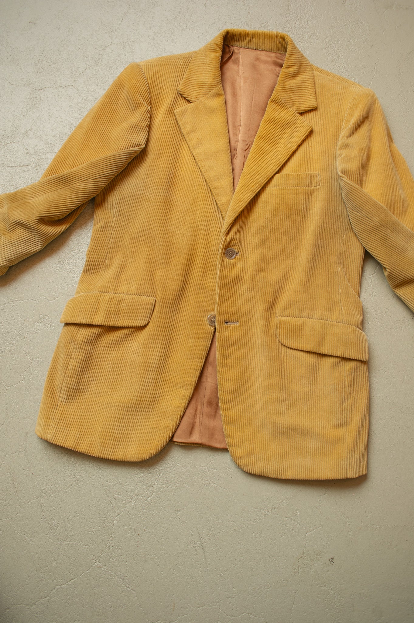 1950s/60s Silverstone Corduroy Sports Jacket beige - S