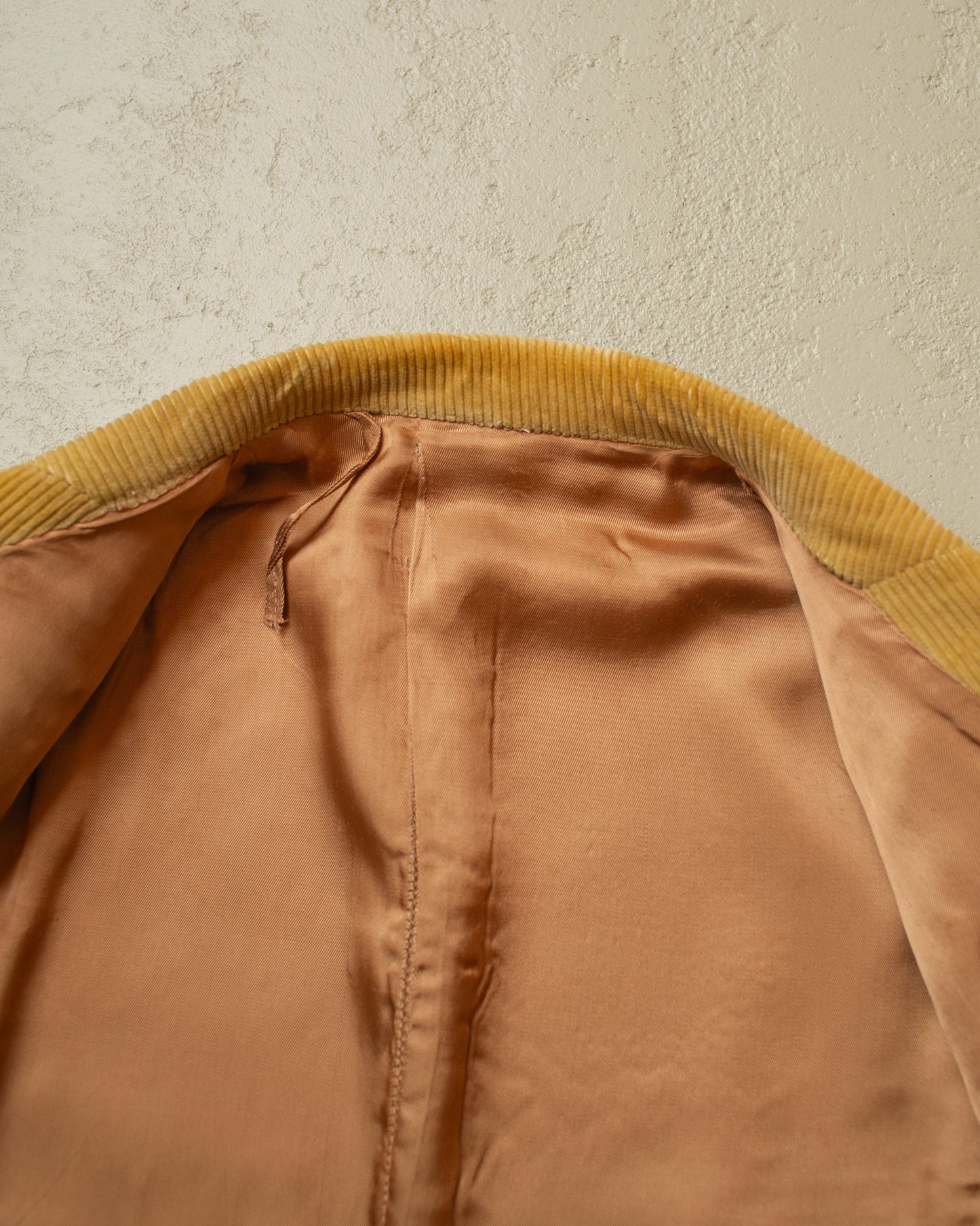 1950s/60s Silverstone Corduroy Sports Jacket beige - S