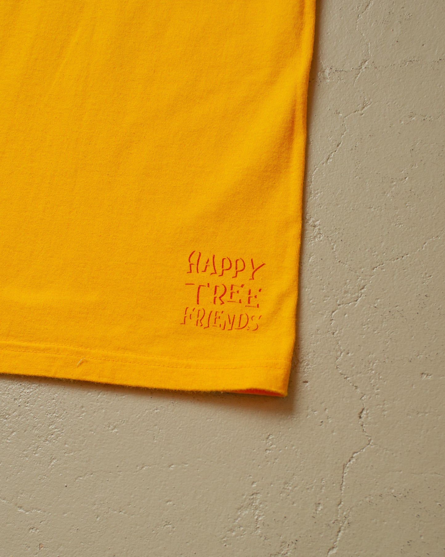 2000s Happy Tree Friends T-shirt yellow - S/M